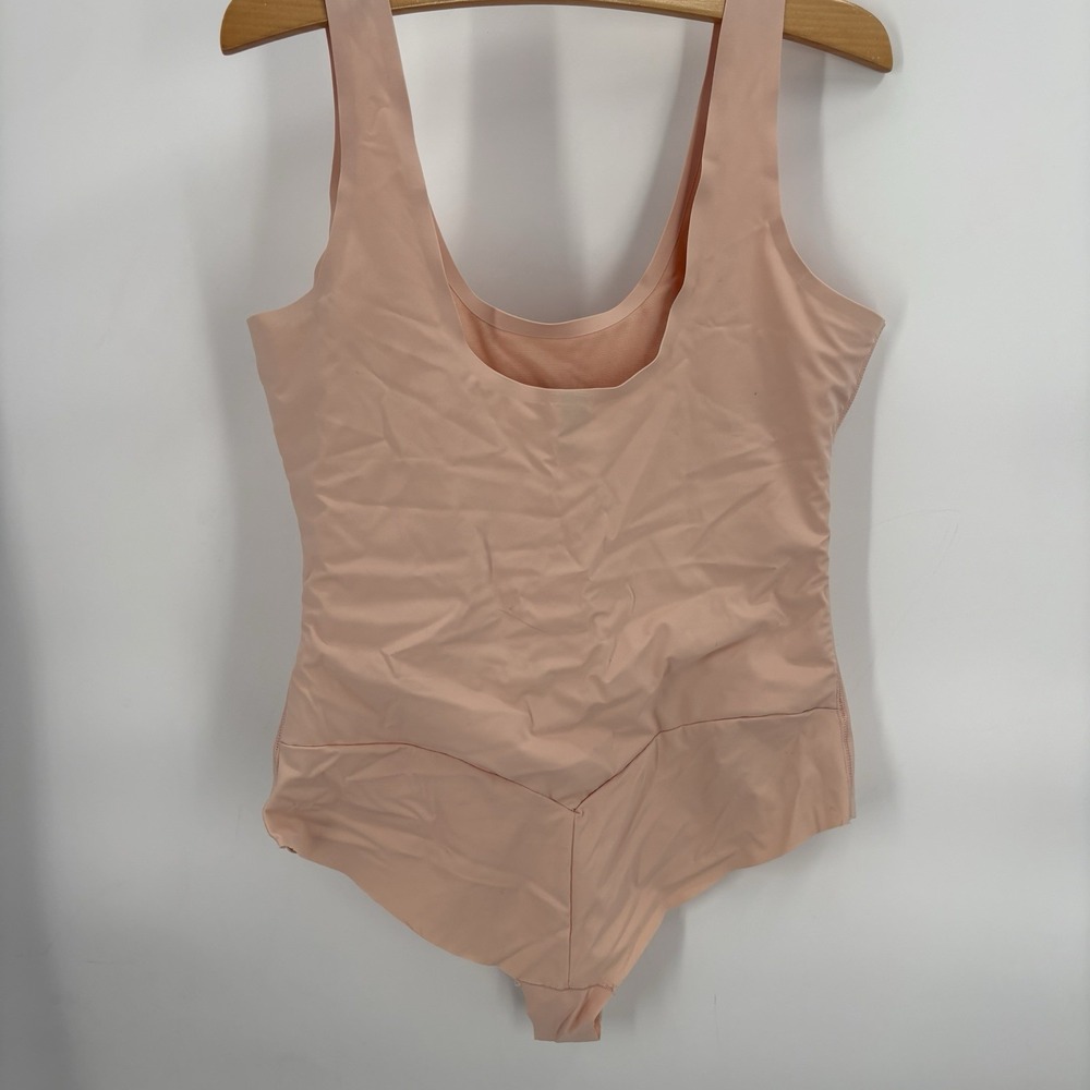 Pinsy Peach Scoop‎ Tank Hourglass Shapewear Cheeky Bodysuit Size 1X - Picture 5 of 5